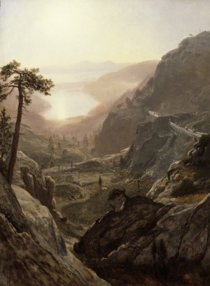 View of Donner Lake California